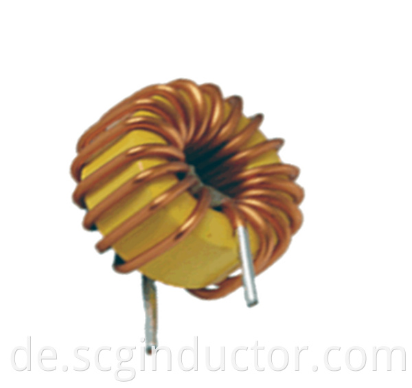 Yellow-White Toroidal Inductors